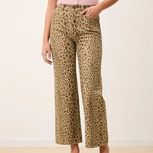 NWT Rouje Leopard Concord Jeans